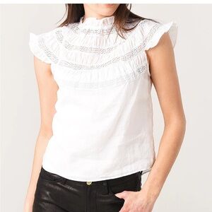 Frame white blouse